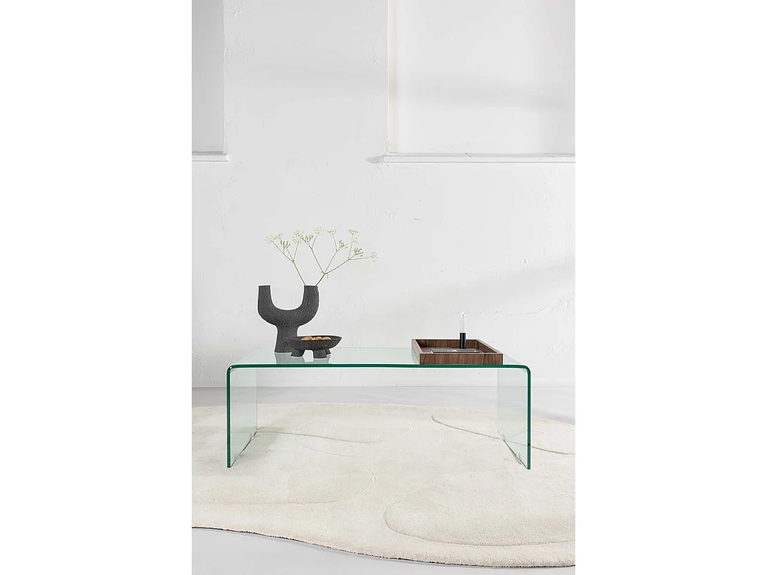 Telemark Couchtisch glas.