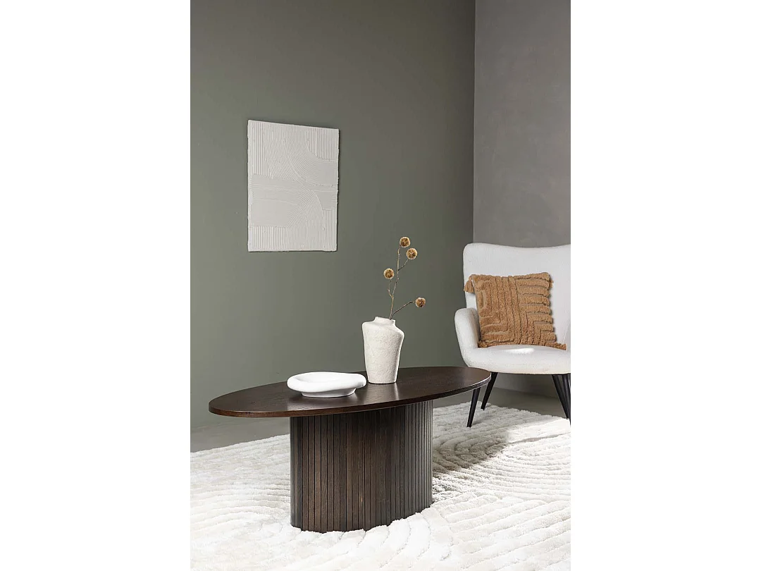 Bianca table basse mocca.