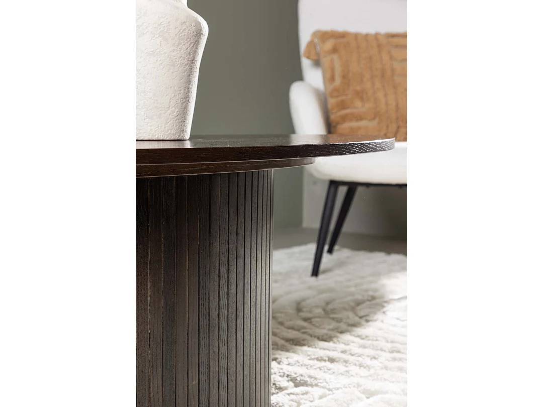 Bianca table basse mocca.