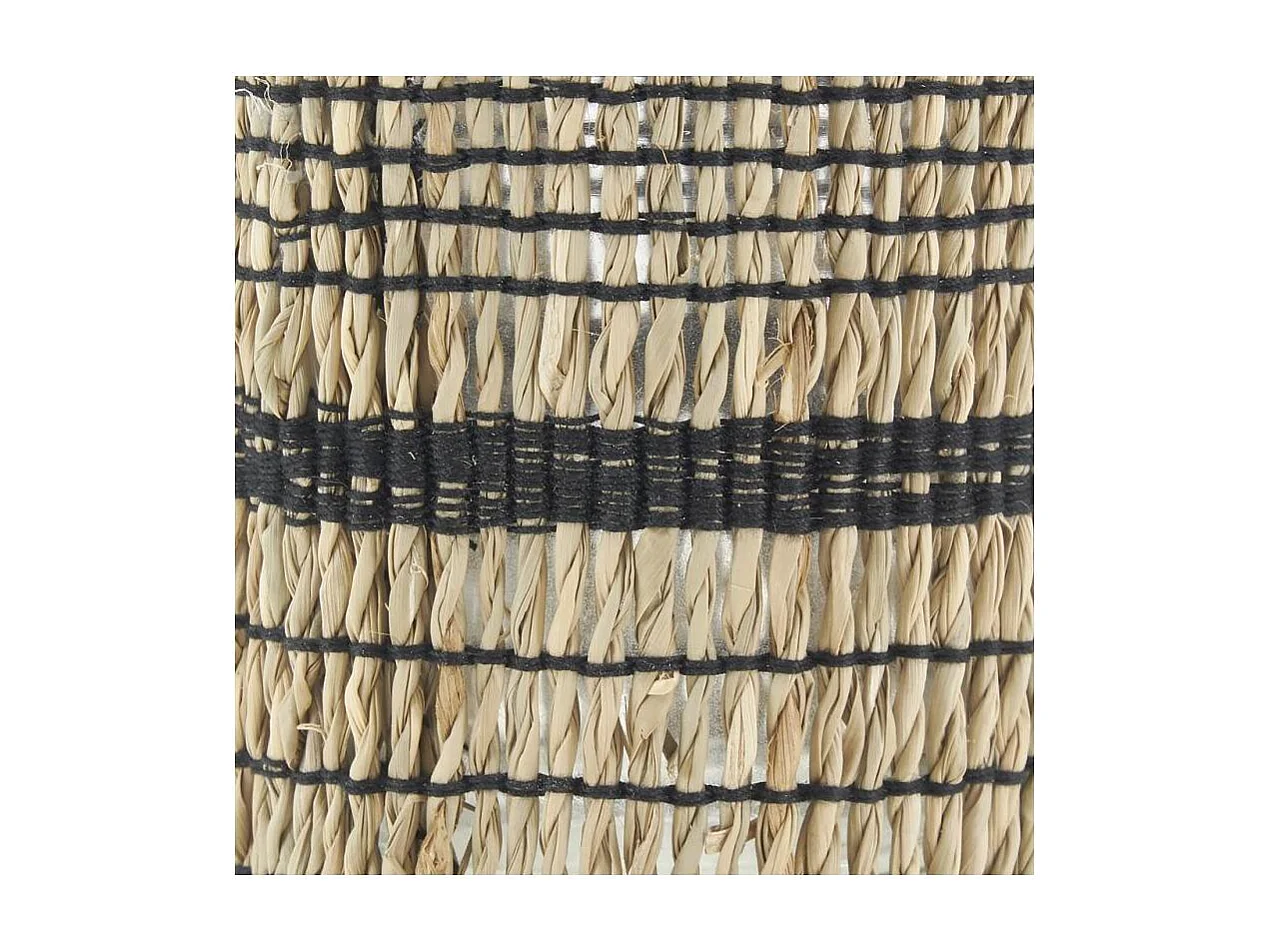 Photophore en verre et jonc Lot de 6