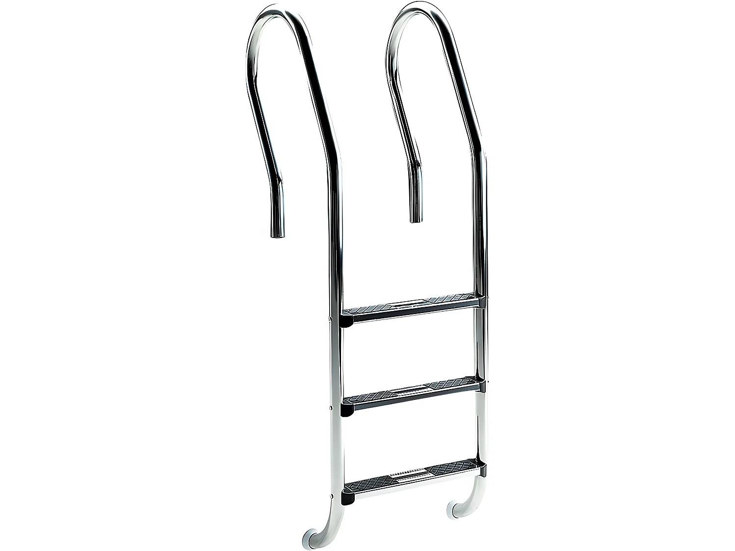 Echelle mixte pour piscine - 5 marches inox