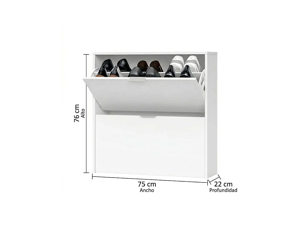Cómoda De Sapatos Com Portas Vera