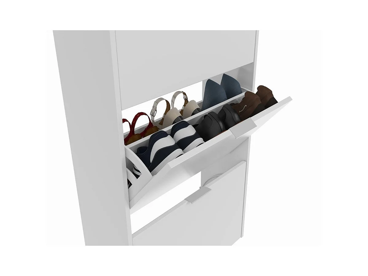 Zapatero con 3 puertas abatibles Maelys