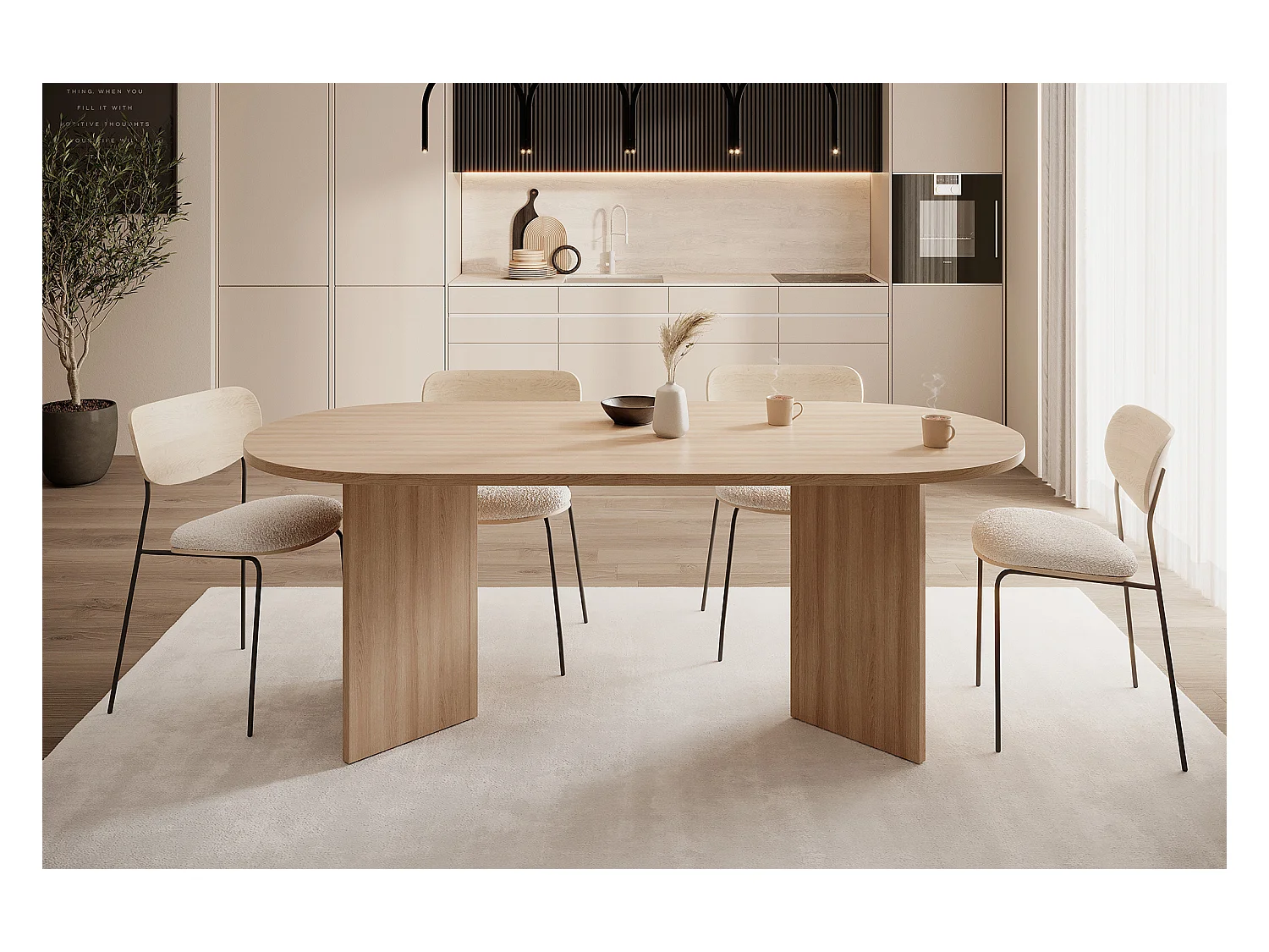 Table - Chêne Lindberg - OVO