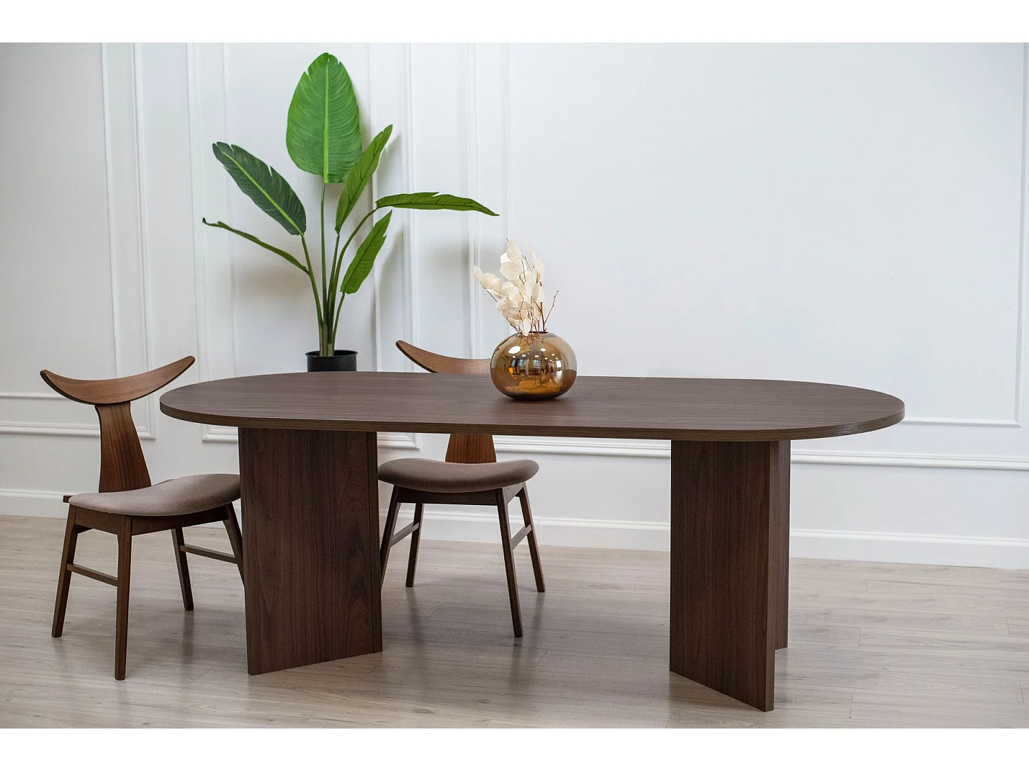 Tafel - Wisconsin Walnoot - OVO