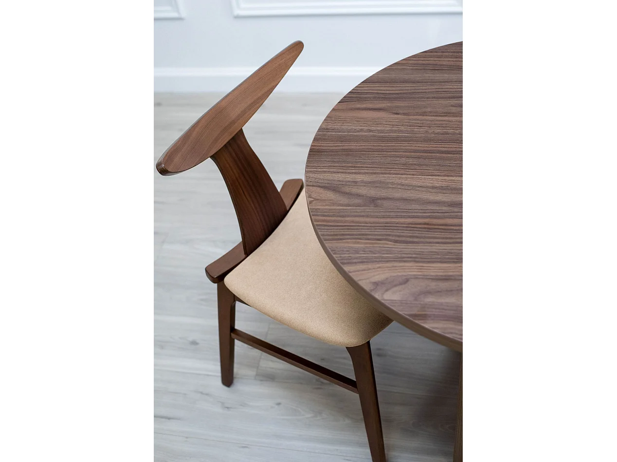 Tafel - Wisconsin Walnoot - OVO