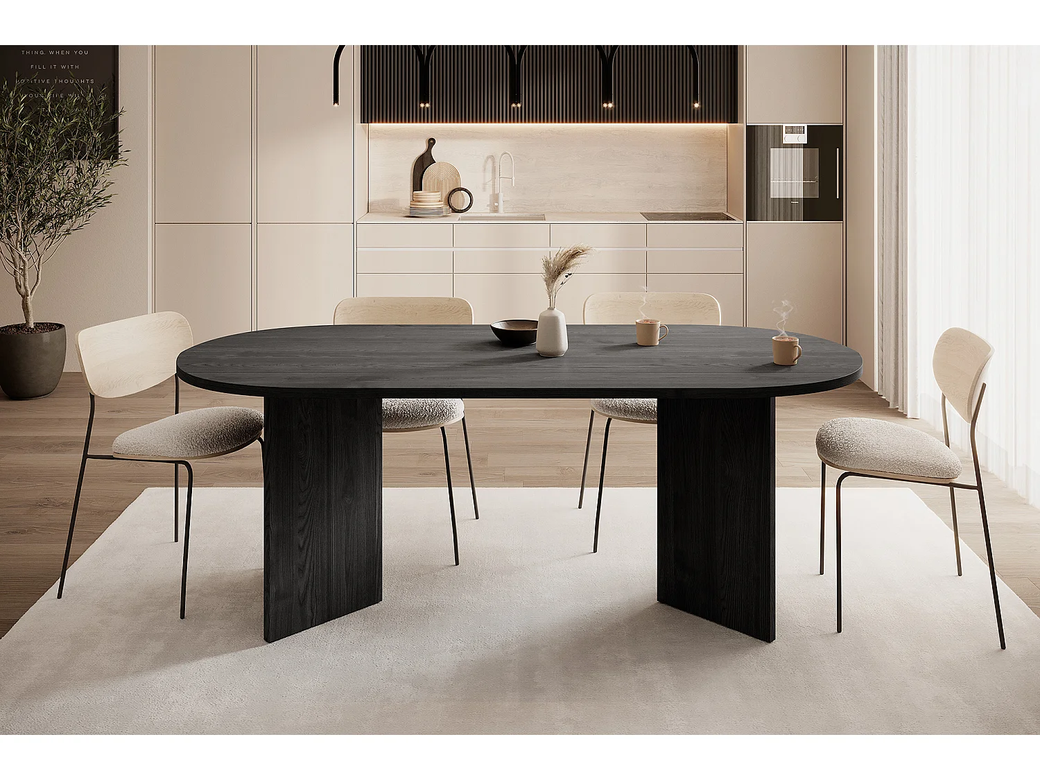 Tafel - Zwarte Portland Es - OVO