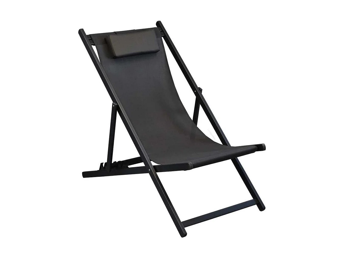 Chilienne en aluminium Linéa Graphite, Noir