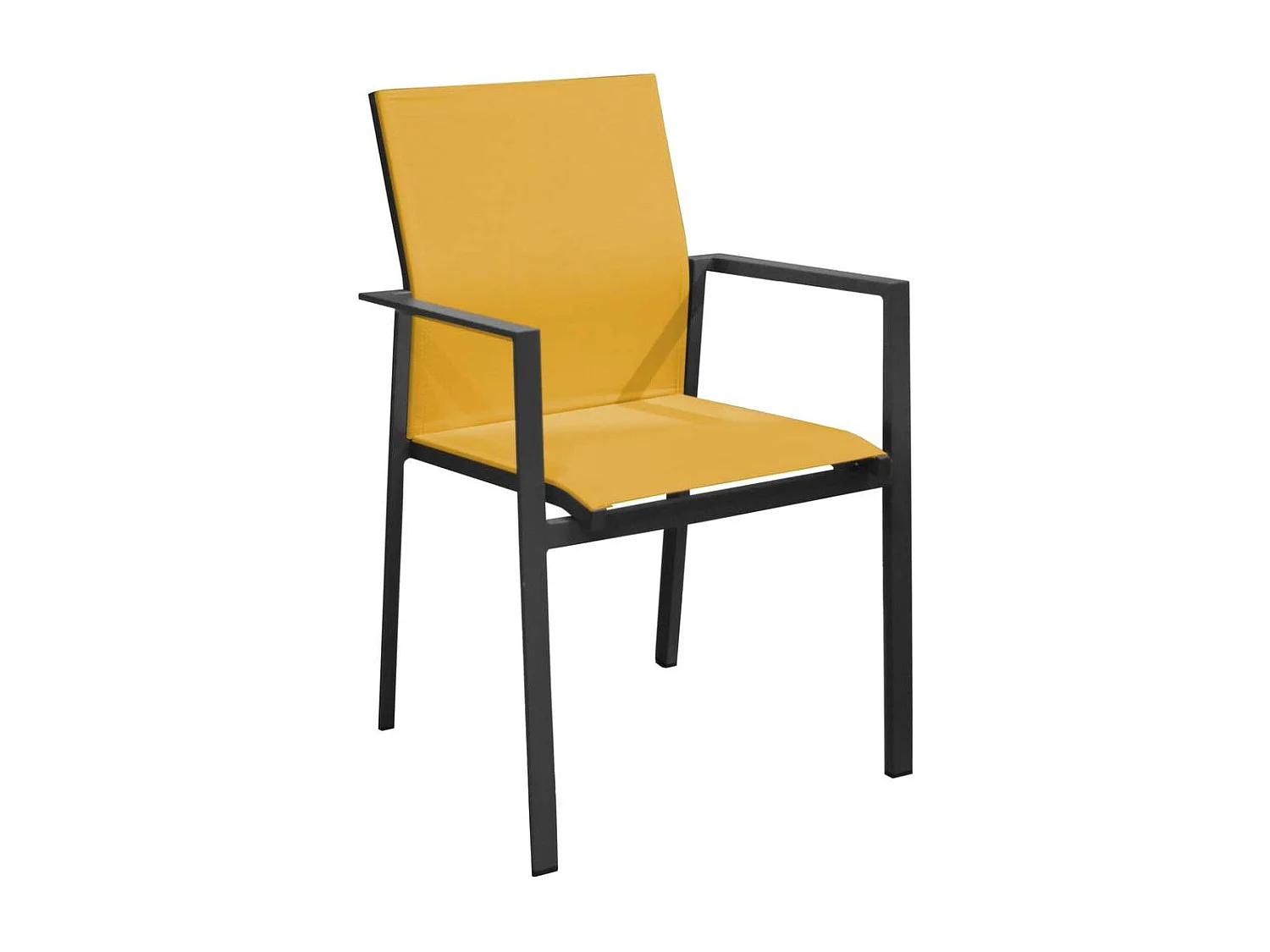 Fauteuil de jardin empilable Delia