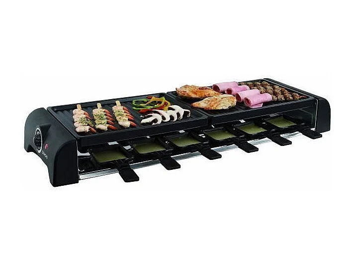 LIVOO  DOC185 Appareil a raclette 12 personnes - Noir
