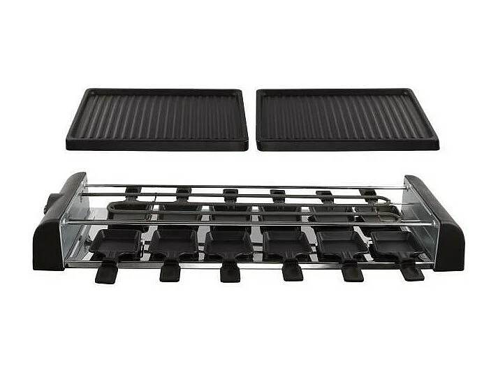 LIVOO  DOC185 Appareil a raclette 12 personnes - Noir