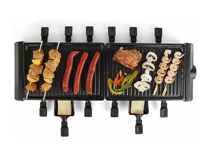LIVOO  DOC185 Appareil a raclette 12 personnes - Noir