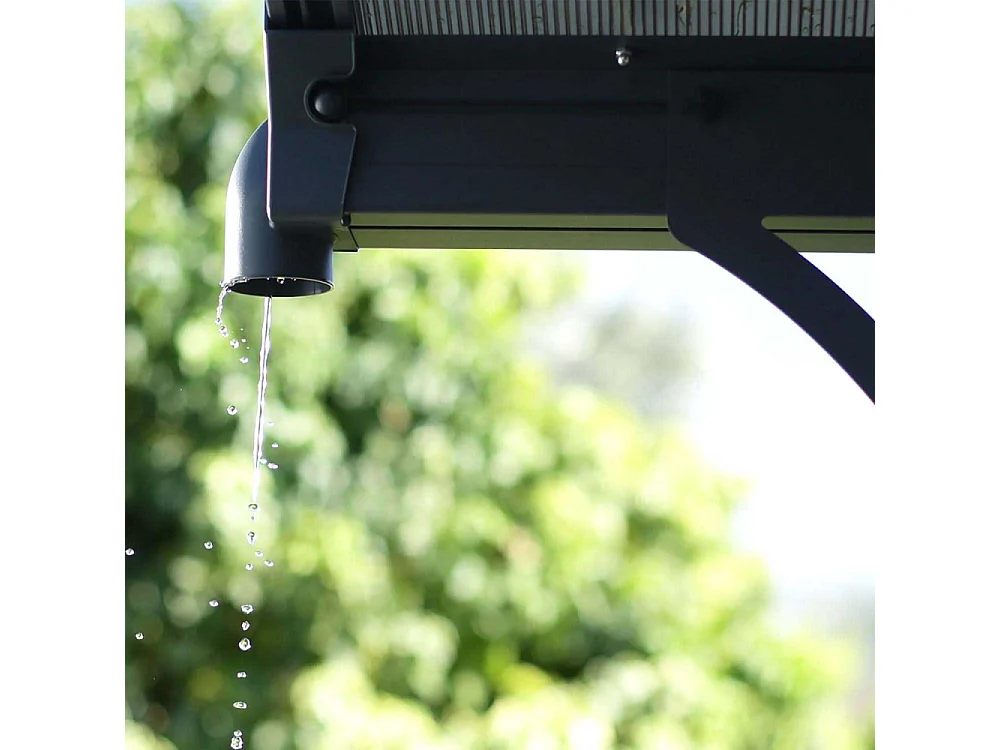 Carport in alluminio - ALMICAR 5000 - 18 m²