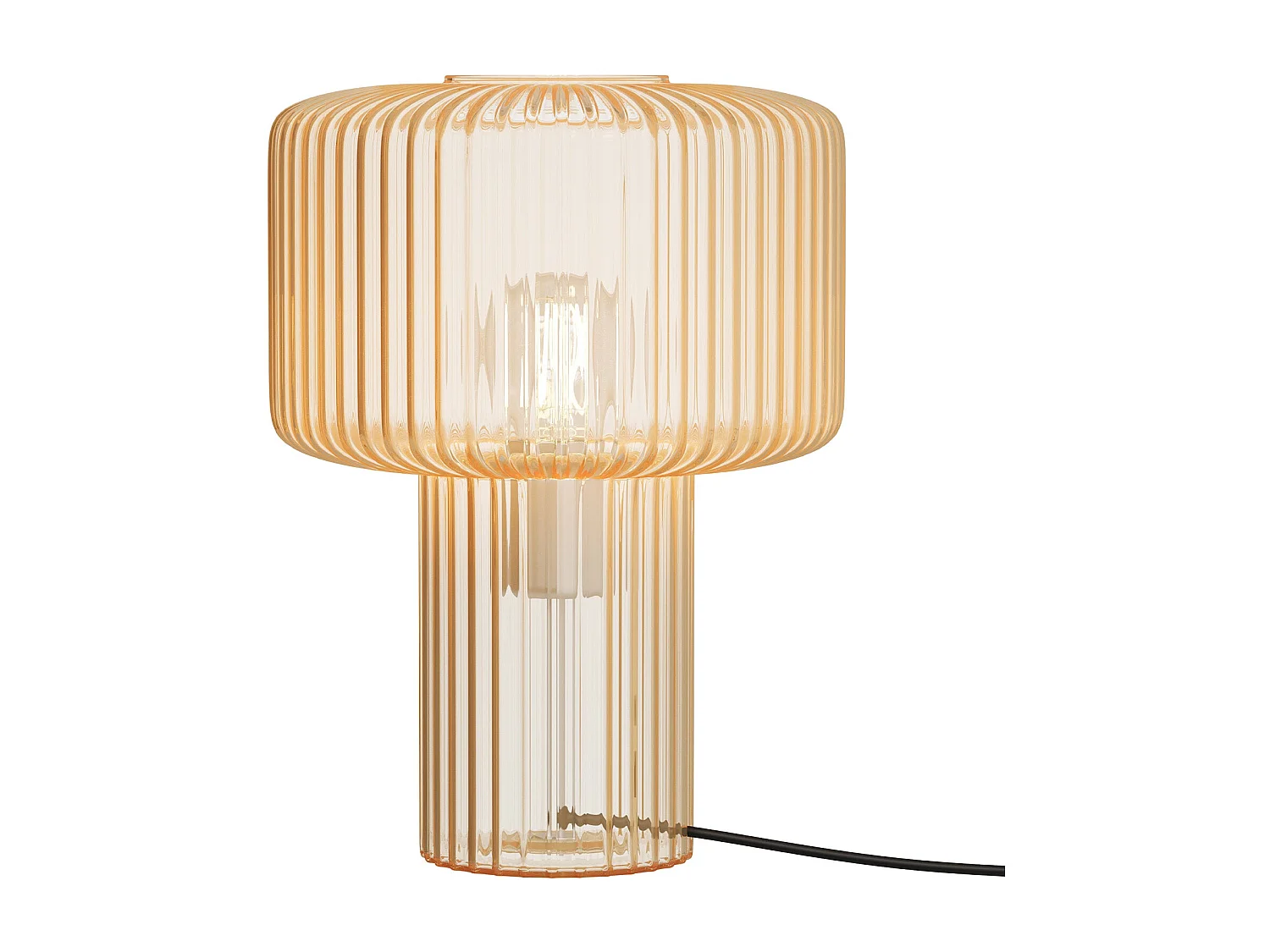 Lampe en verre cannelé - Verra