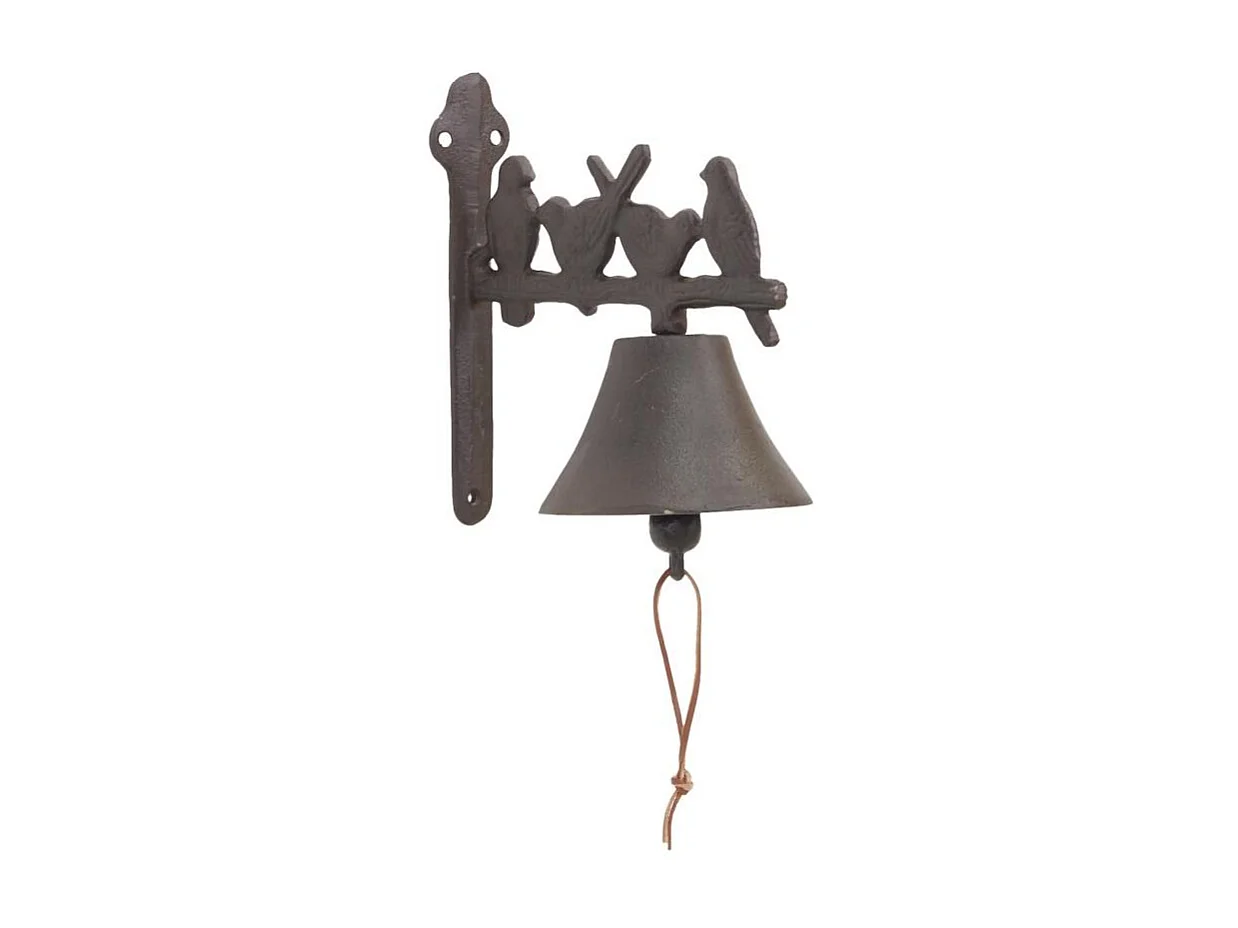 Cloche Oiseaux en fonte