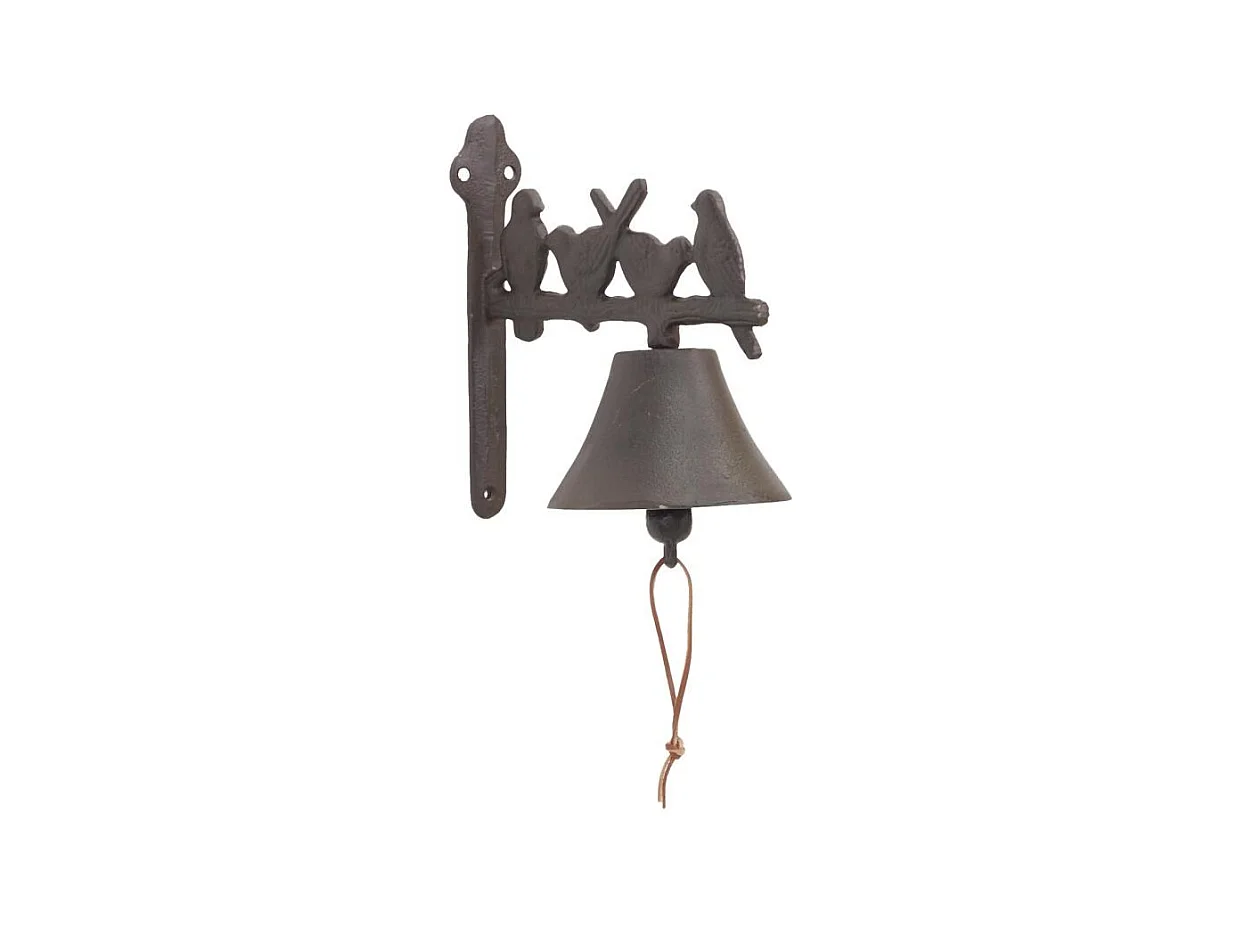 Cloche Oiseaux en fonte