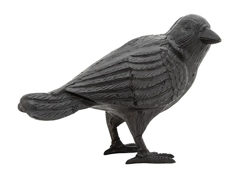 Corbeau  en fonte noire