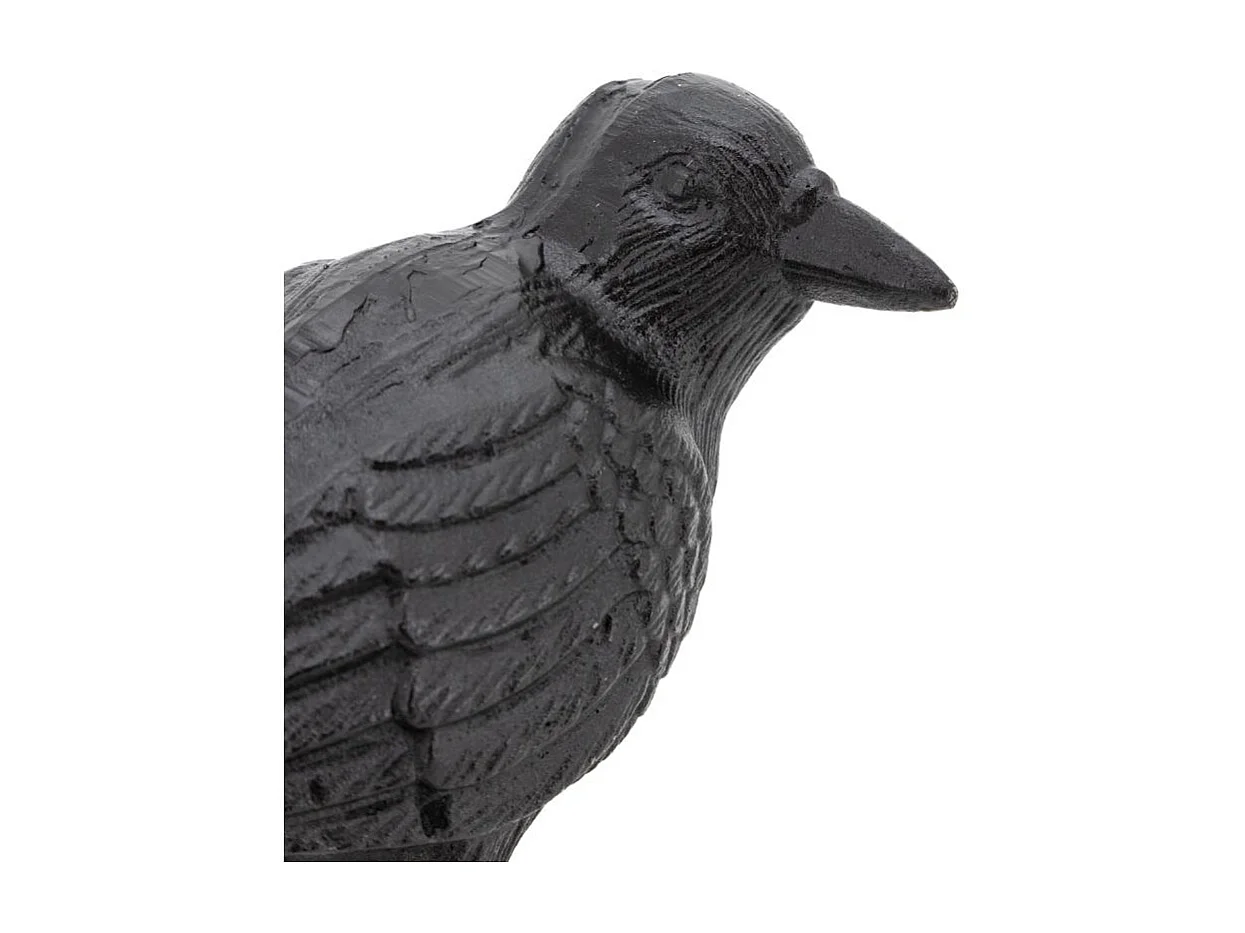 Corbeau  en fonte noire