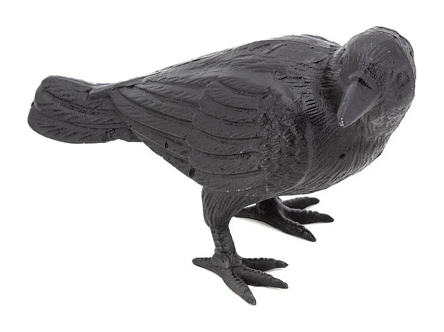 Corbeau  en fonte noire