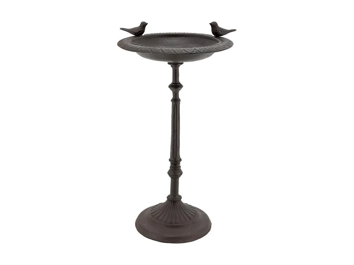 Mangeoire-Bain à oiseaux en fonte Grand modèle