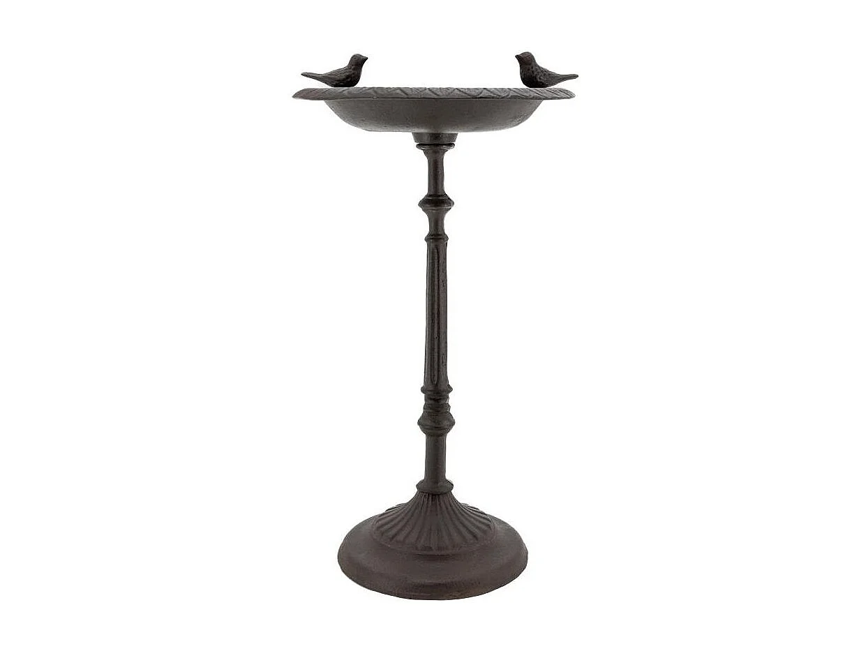 Mangeoire-Bain à oiseaux en fonte Grand modèle