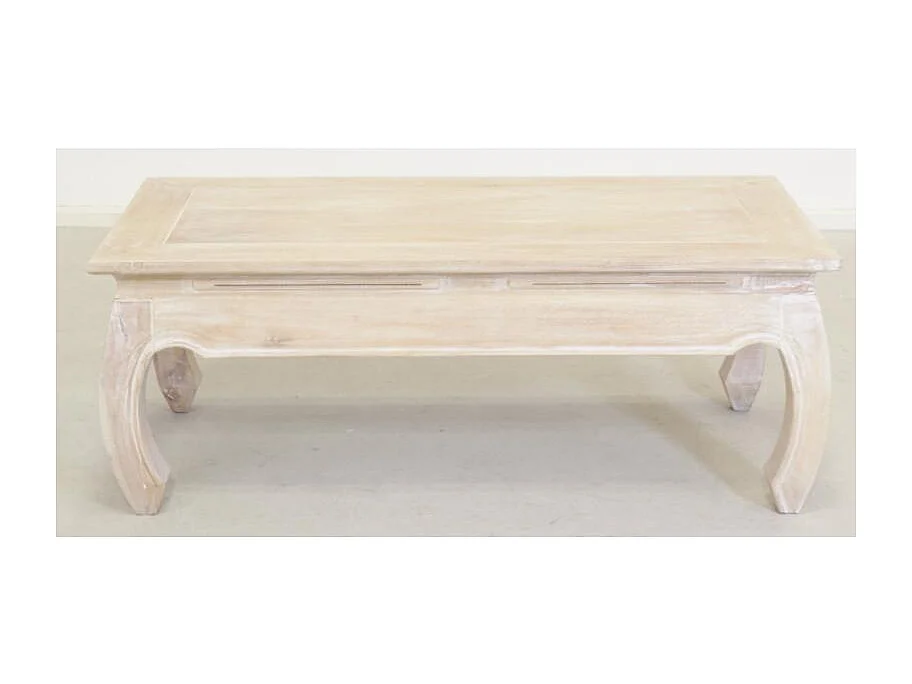 Table basse en acajou Opium 120 x 60