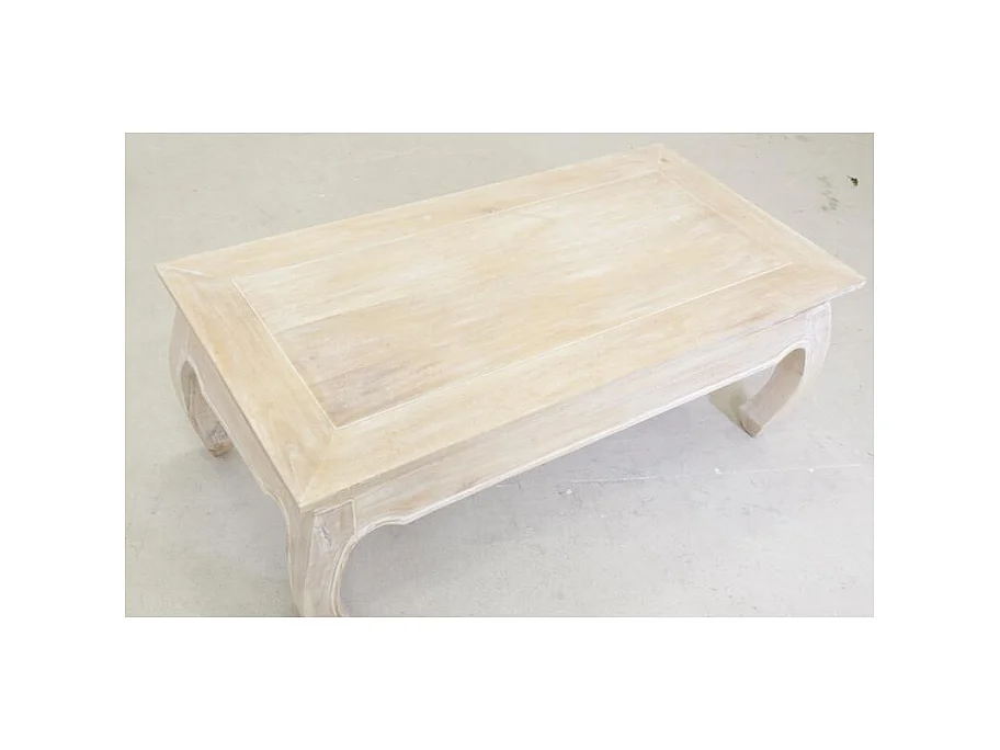 Table basse en acajou Opium 120 x 60