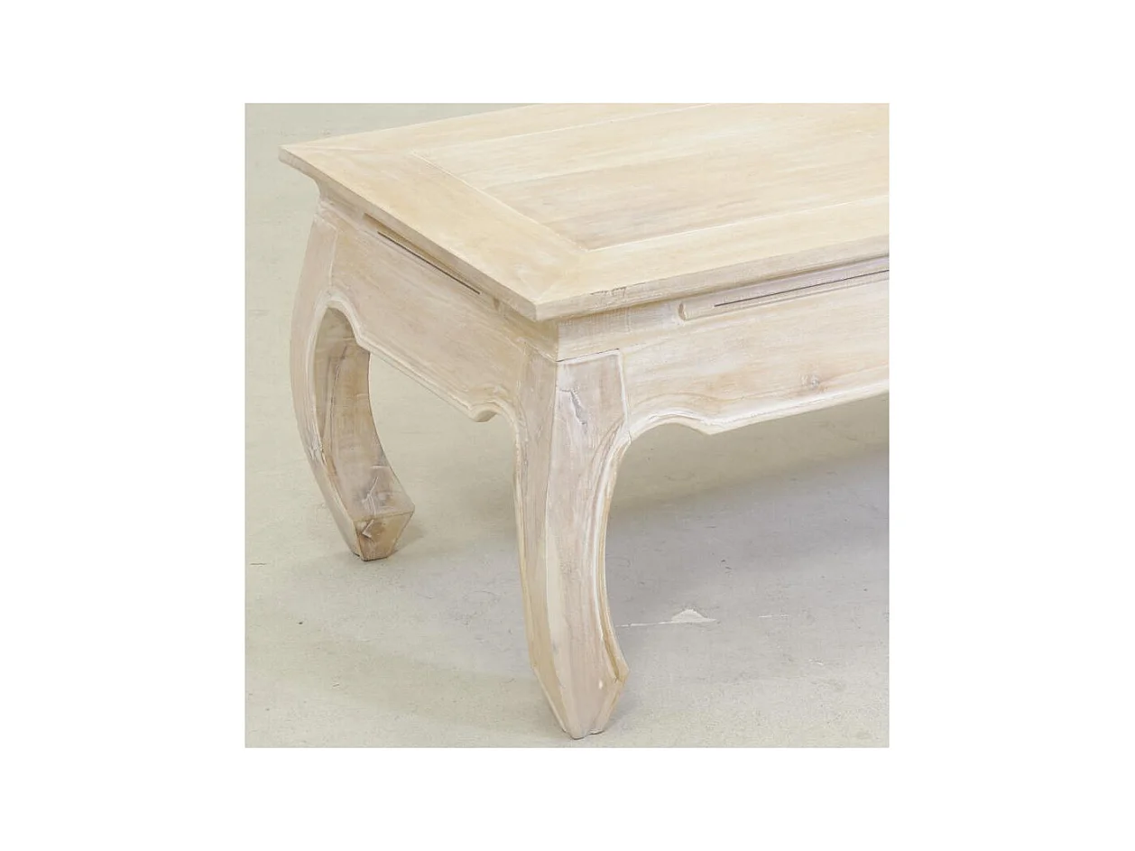 Table basse en acajou Opium 120 x 60