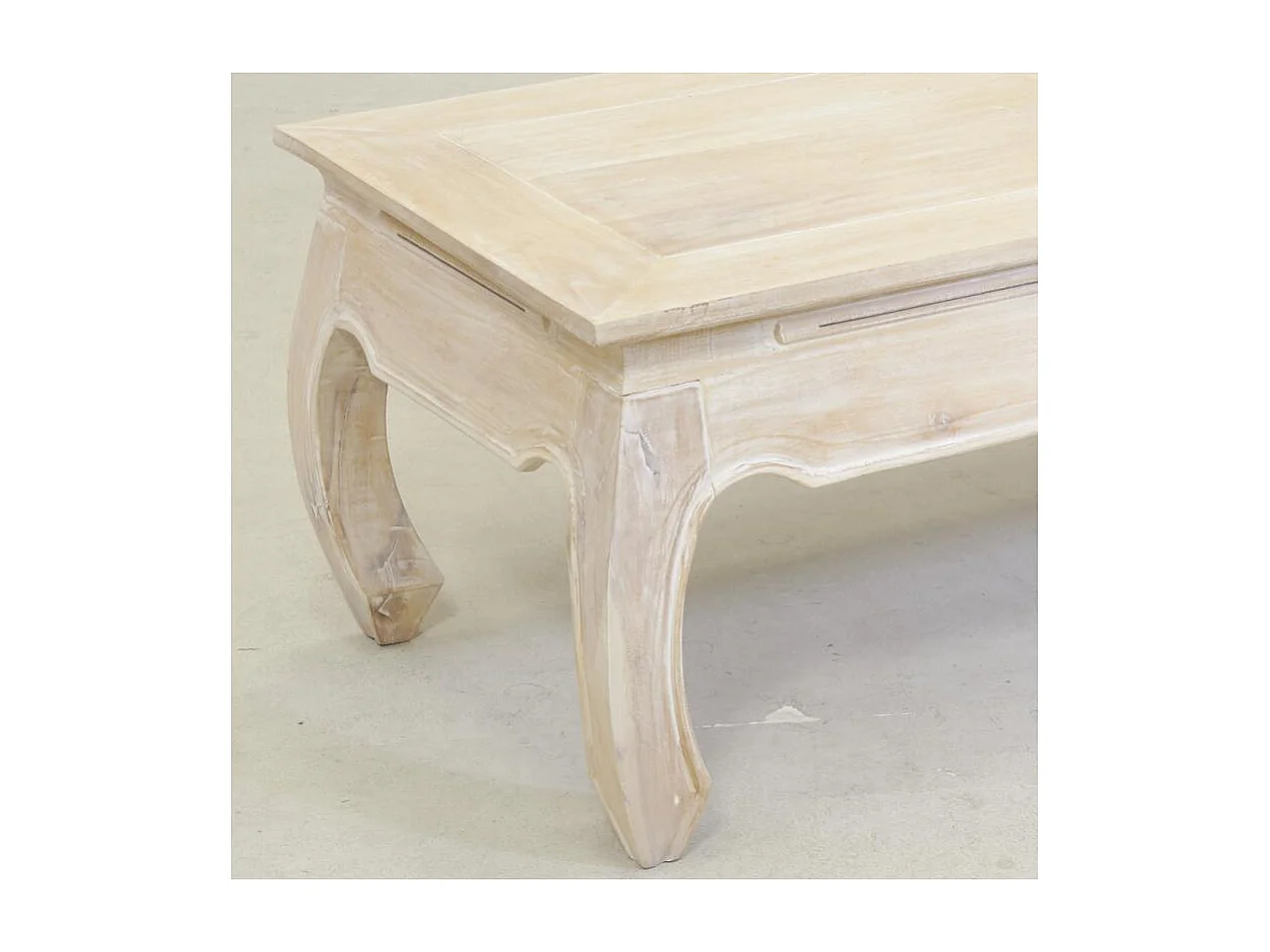 Table basse en acajou Opium 120 x 60