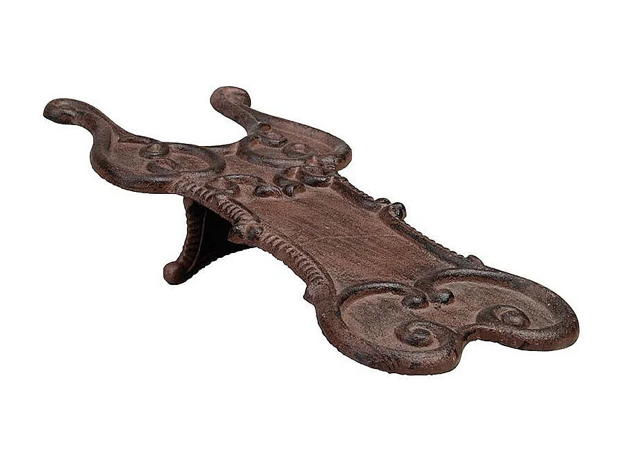 Rostbrauner Schmiedeeiserner Stiefelknecht