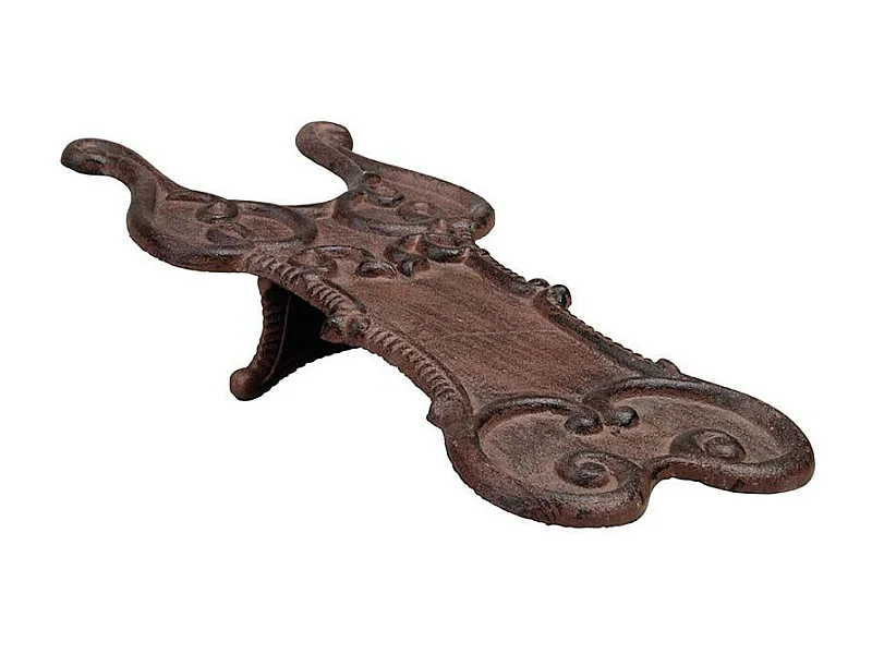 Tire-botte rouille en fer forgé