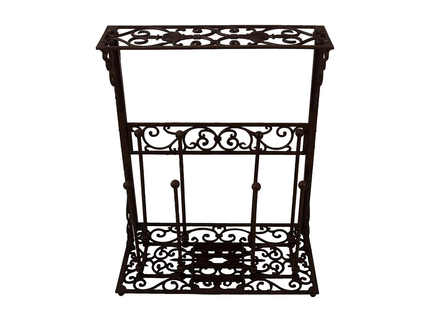 Porte bottes de jardin en fonte 4 paires