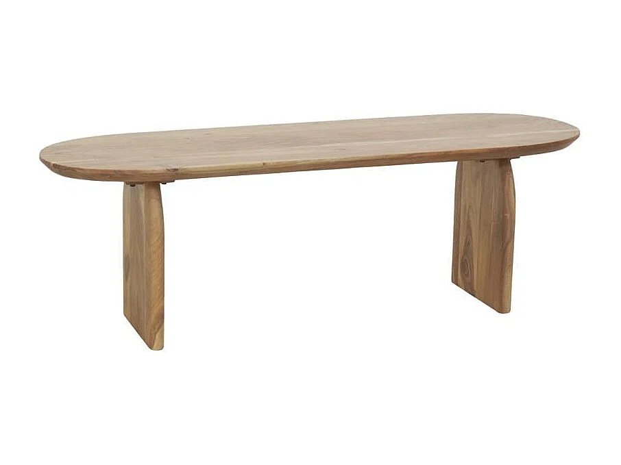 Banc en acacia naturel L 140