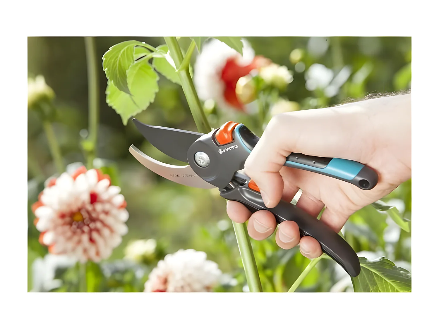 Gardena 8904 cesoia da potatura Bypass Nero Blu