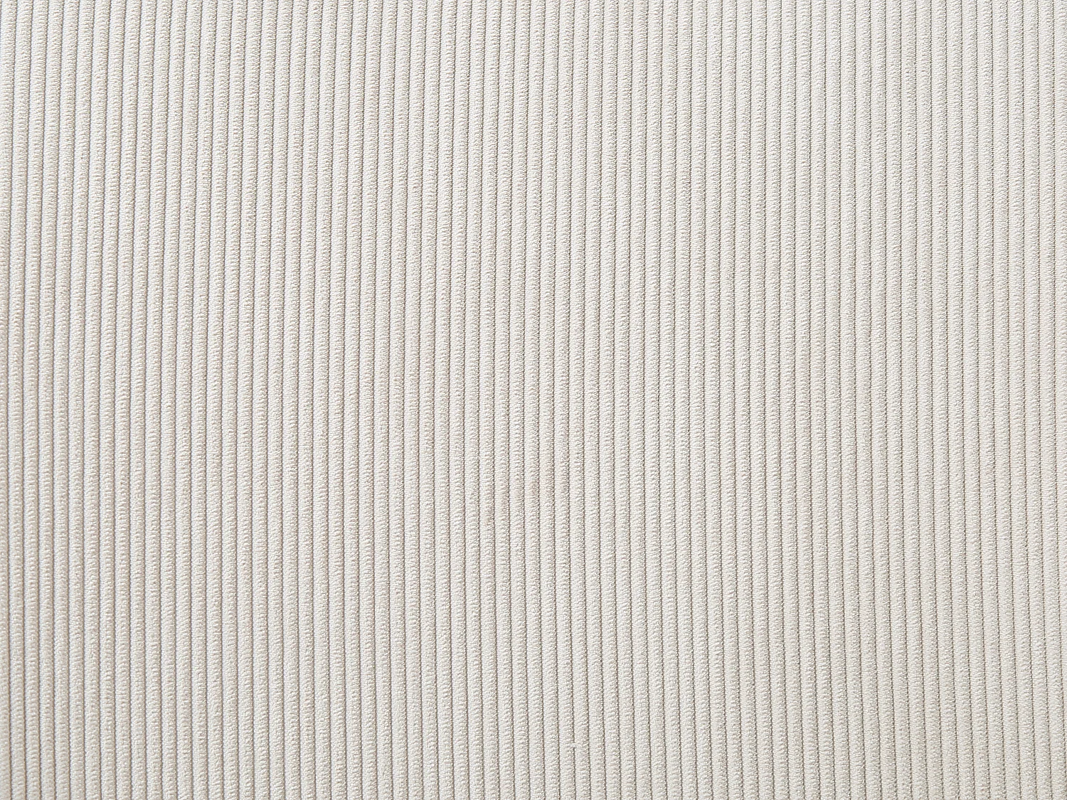 Bürostuhl höhenverstellbar - Cord - Cremefarben & Schwarz - MASURIE