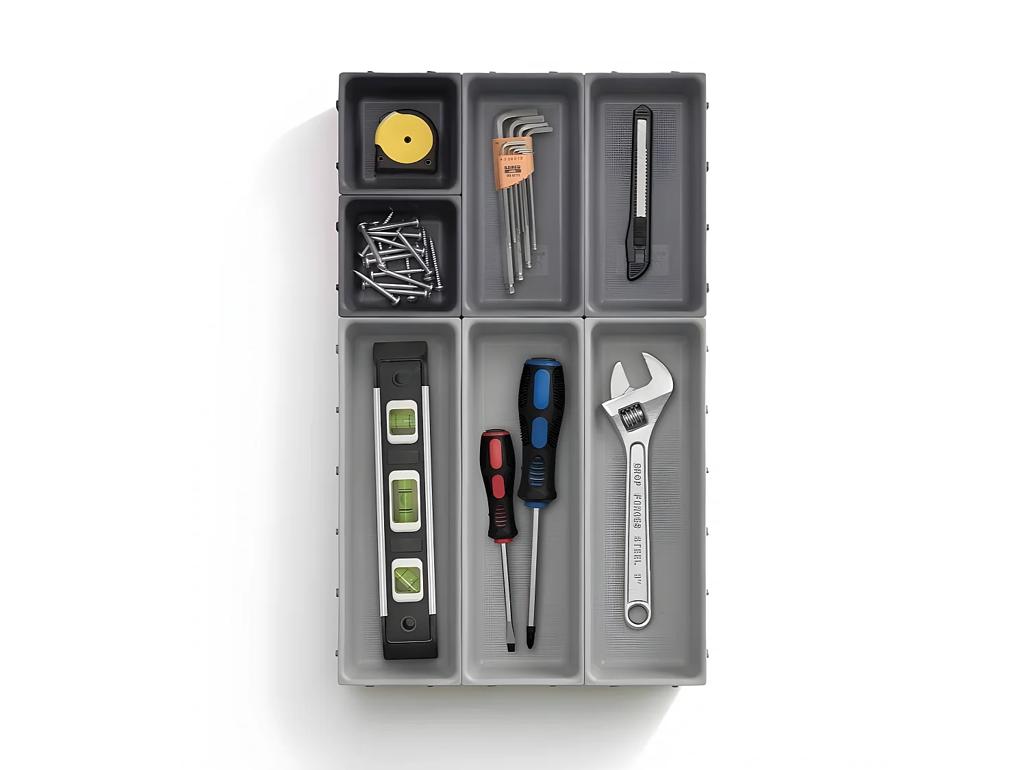 Set compartiment rangement 7 pièces