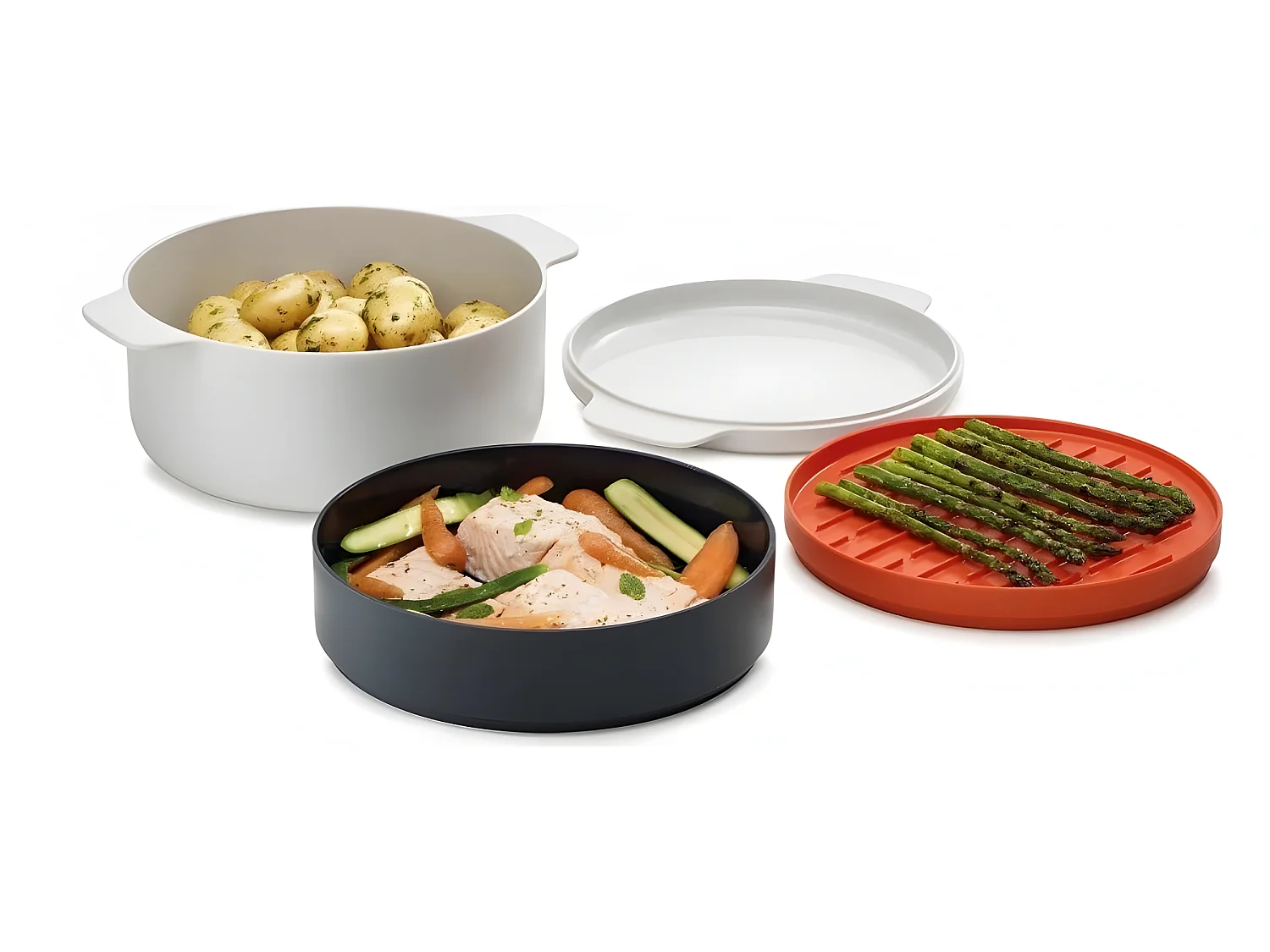 Set de cuisson micro-onde 4 pièces