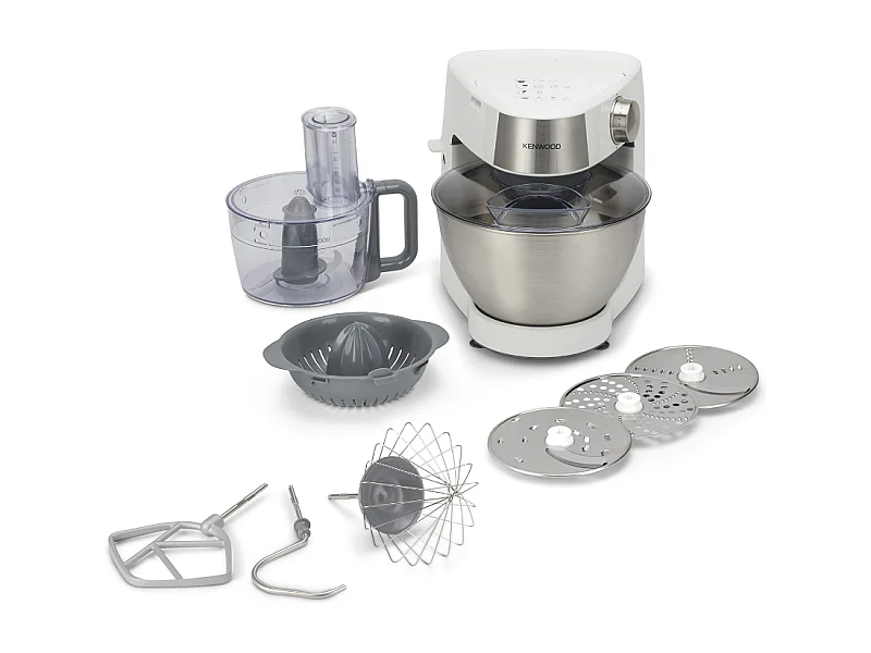 Kenwood Robot pâtissier multifonction 4.3l 1000w blanc - prospero+