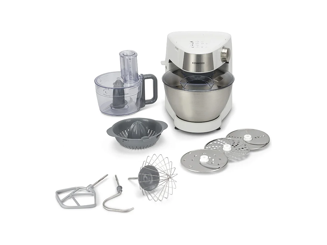 Kenwood Robot pâtissier multifonction 4.3l 1000w blanc - prospero+