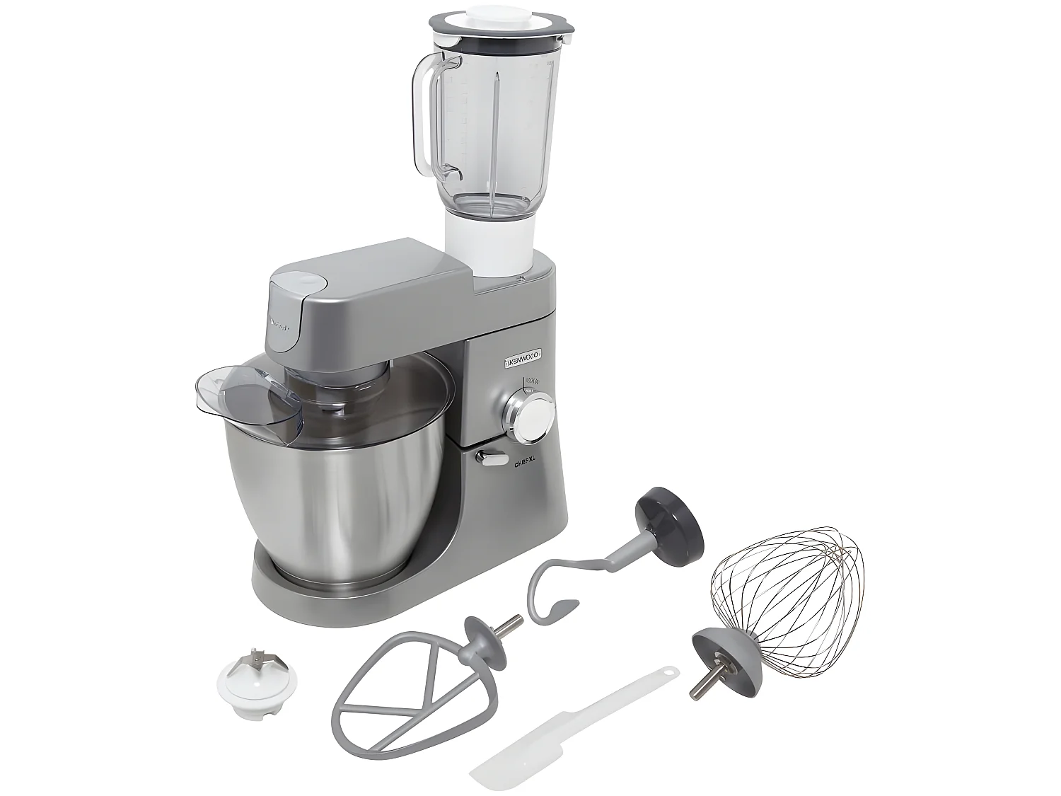 Kenwood Robot multifonctions 6.7l 1200w et blender 1.7l - kvl4110s