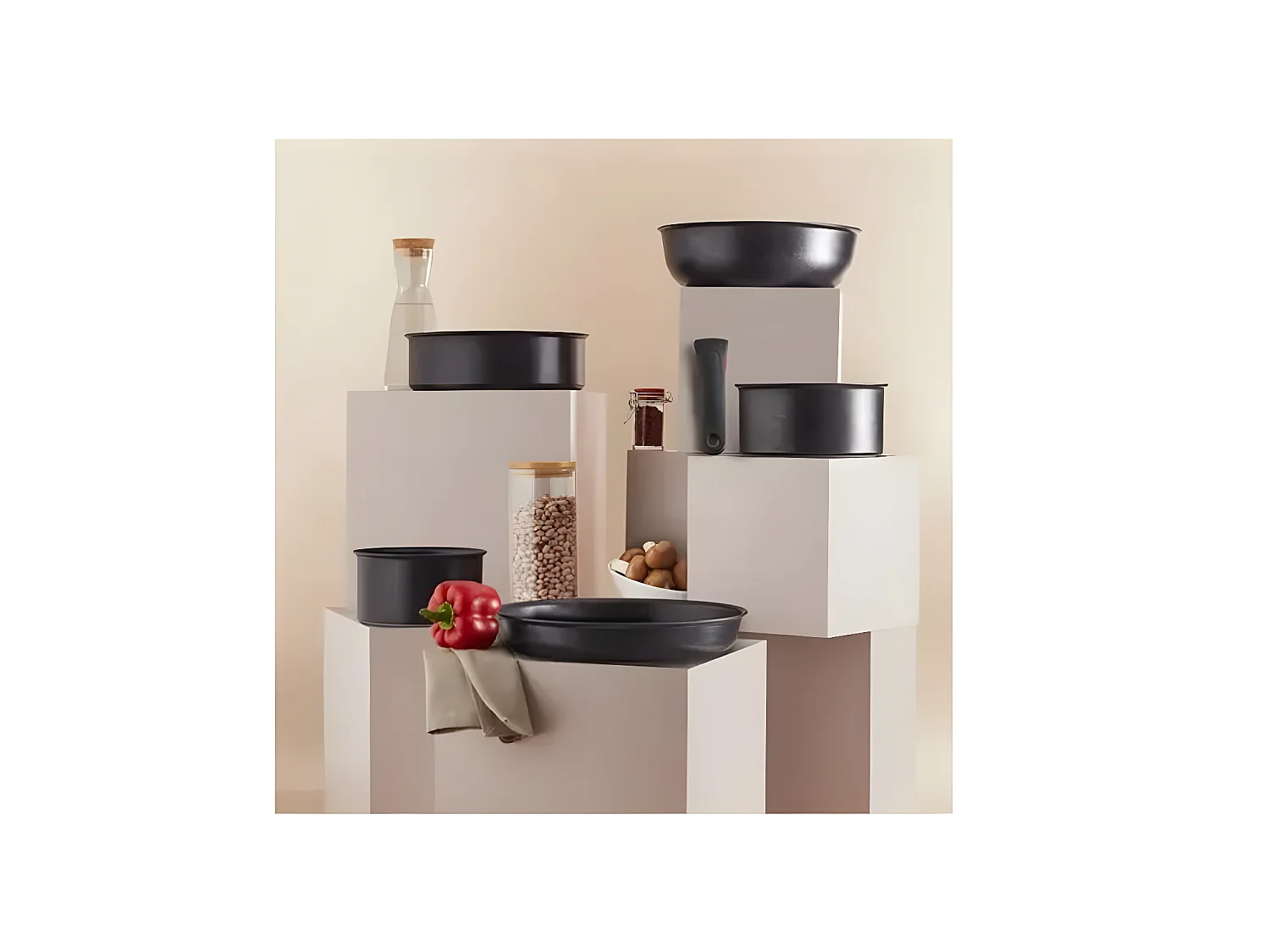 Tefal Sauteuse anti-adhésive 24cm noir - L3973502