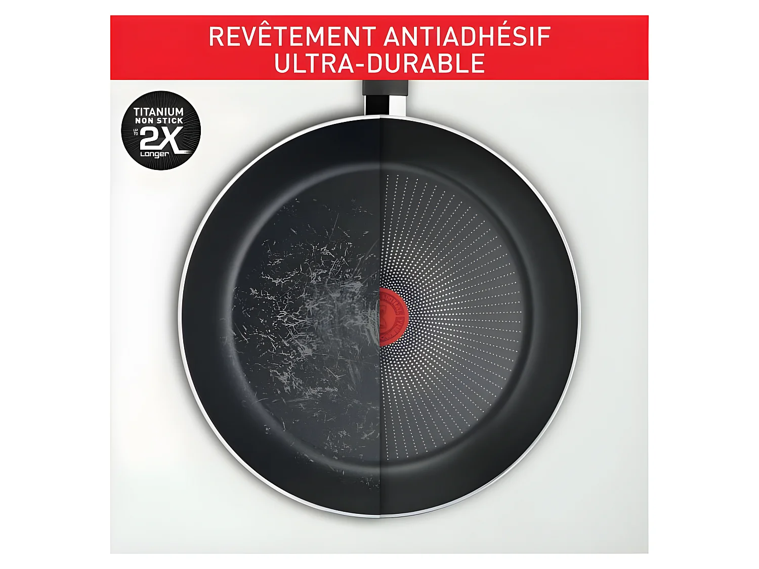 Tefal Sauteuse anti-adhésive 24cm + couvercle - C2893202