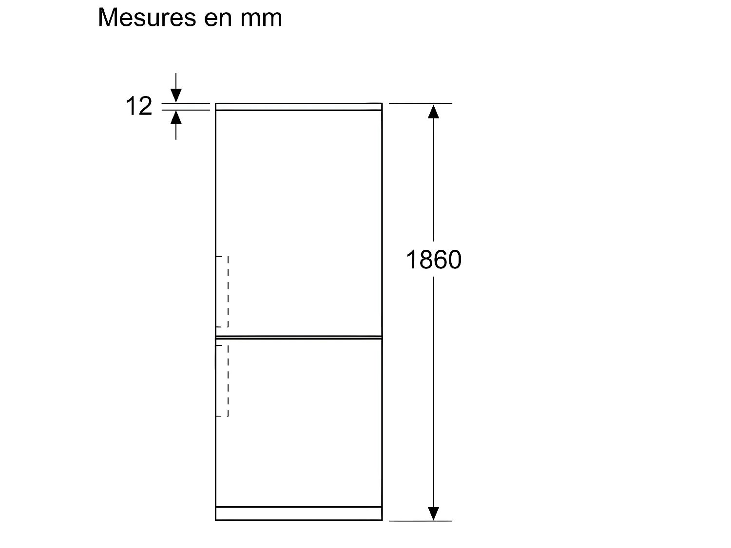 Réfrigérateurs combinés BOSCH C, KGN367ICT