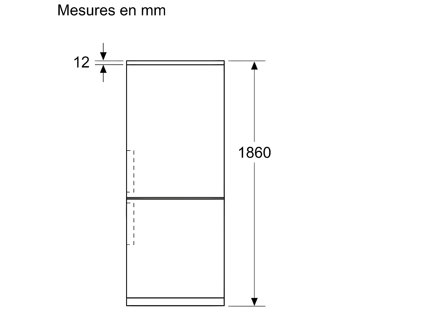 Réfrigérateurs combinés BOSCH C, KGN367ICT