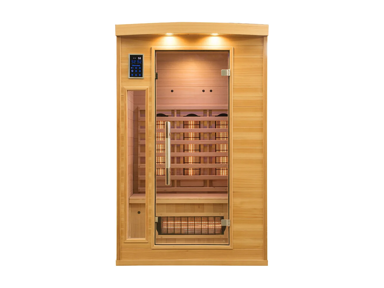 Infrarotsauna Apollon Quarz 2 Plätze - 120x123x190 cm - Frankreich Sauna - Epicea Kanada