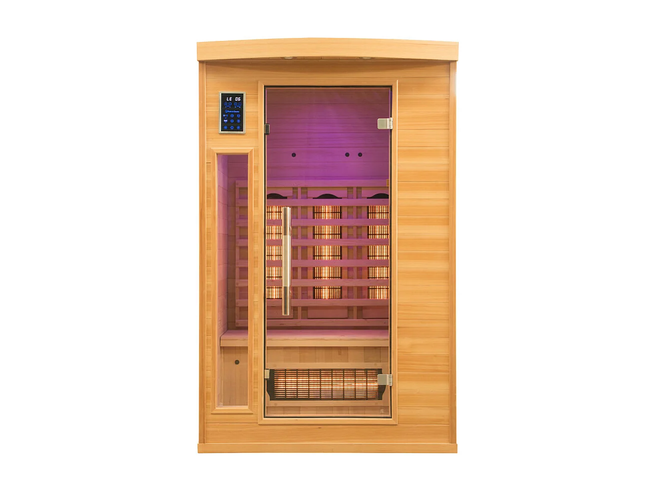 Infrarotsauna Apollon Quarz 2 Plätze - 120x123x190 cm - Frankreich Sauna - Epicea Kanada