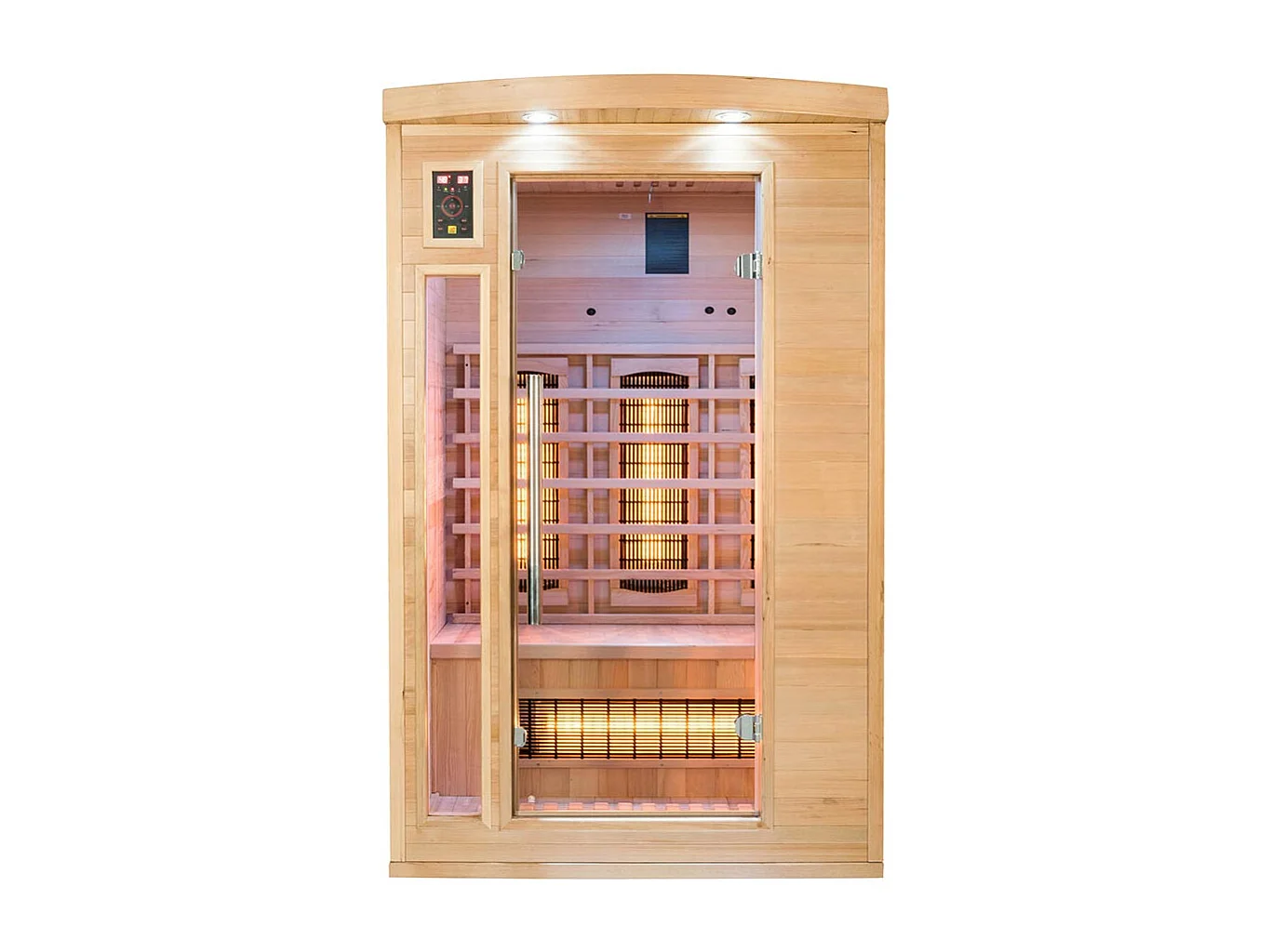 Infrarotsauna Apollon Quarz 2 Plätze - 120x123x190 cm - Frankreich Sauna - Epicea Kanada