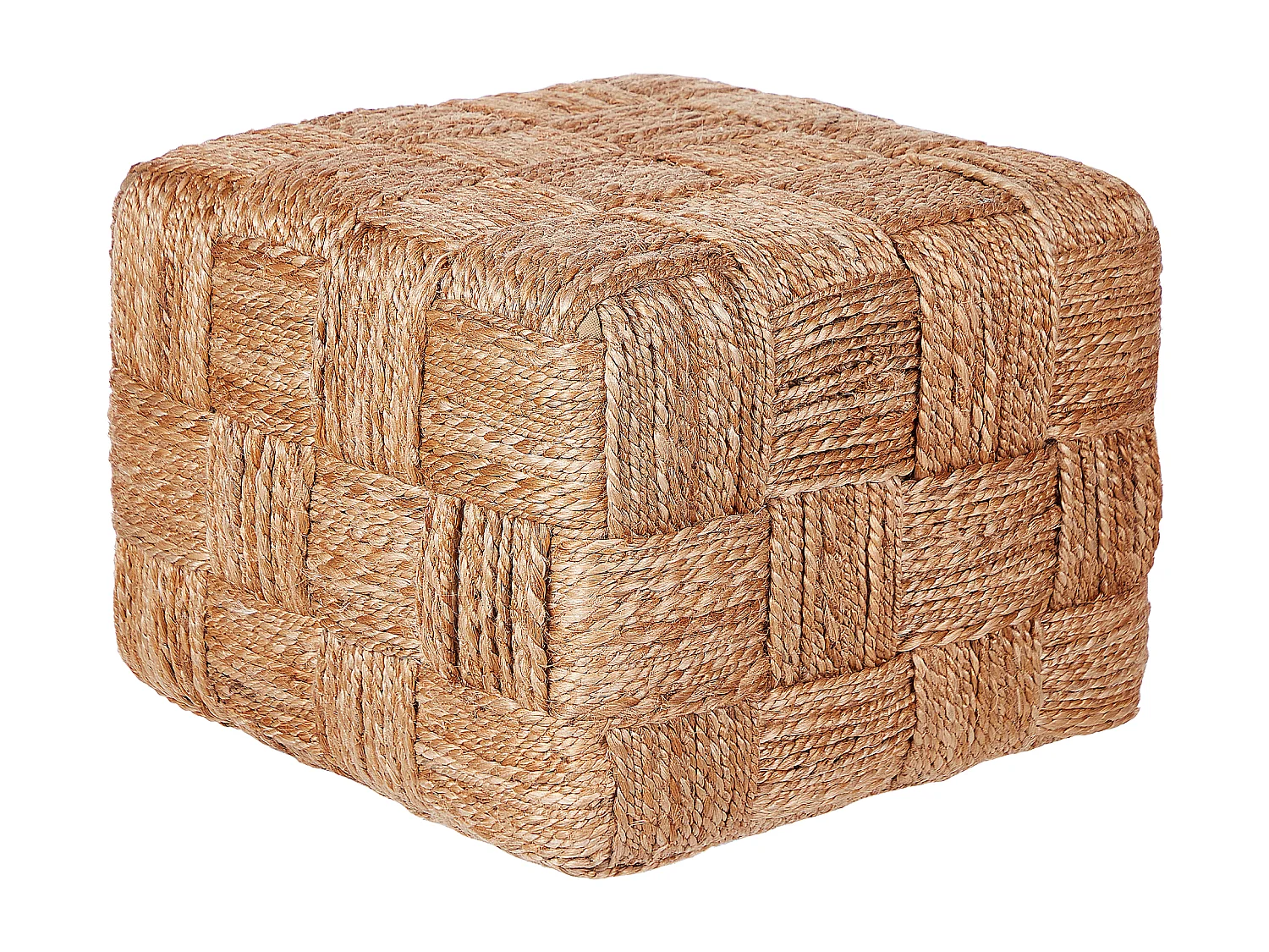 Pouf HOSRI Jute Beige