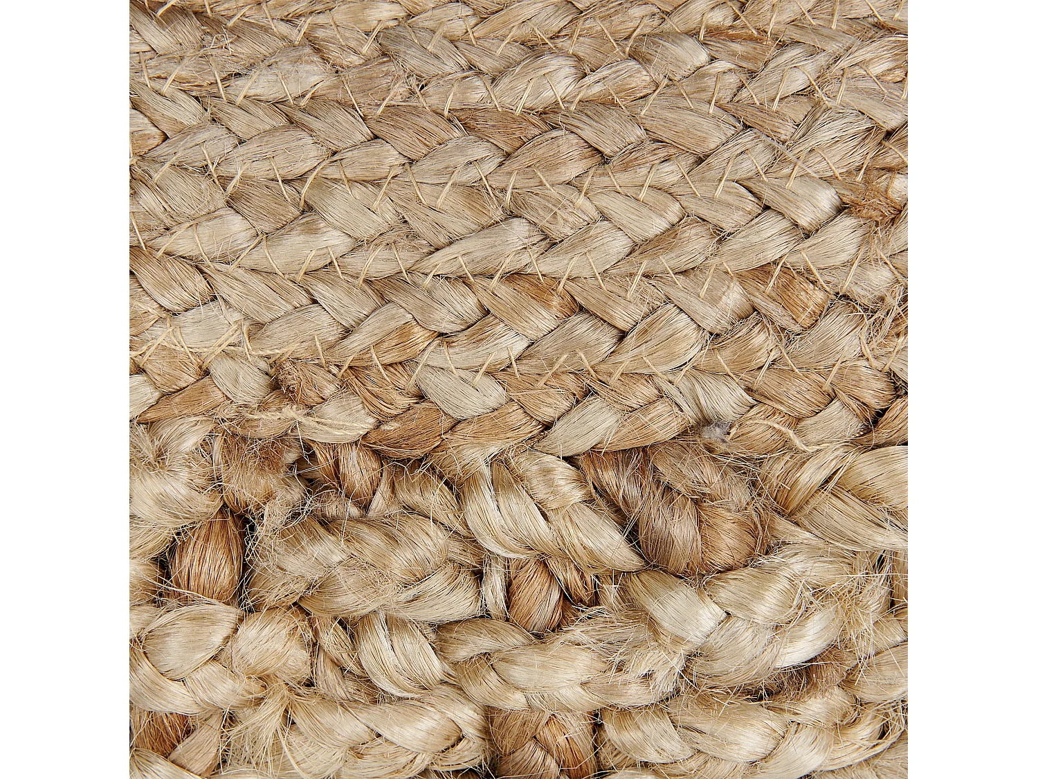 Pouf DINNI Jute Beige 50 cm 50 cm 35 cm