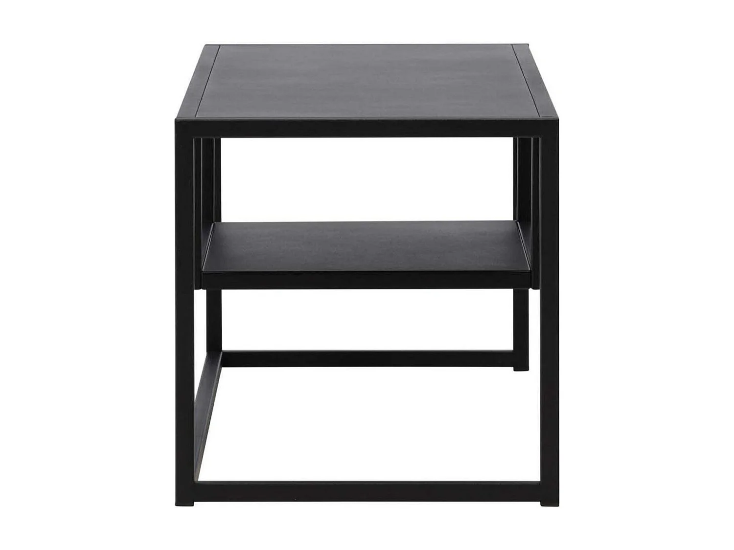 Meuble TV en Métal "Riverside" 120cm Noir